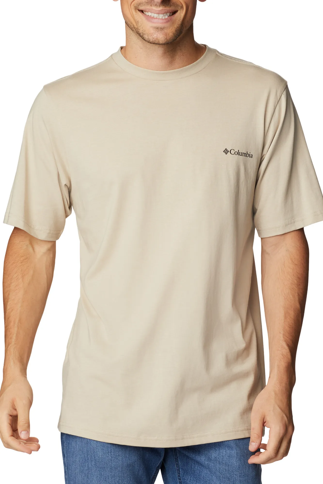 Columbia Camiseta Manga Corta Csc Basic Logo™ Beige Best