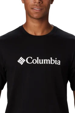 Columbia Camiseta Manga Corta Hombre Csc Basic Logo™ Negro Clearance
