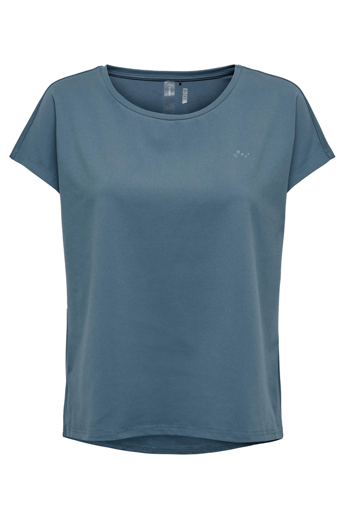 Only Play Camiseta Manga Corta Deportiva Azul Online