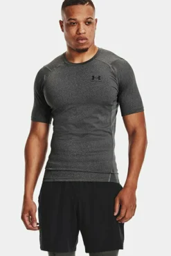 Under Armour Camiseta Manga Corta Heatgear Gris Medio Best
