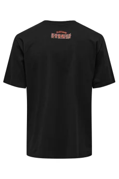 Only & Sons Camiseta Manga Corta Rolling Stones Negro Online