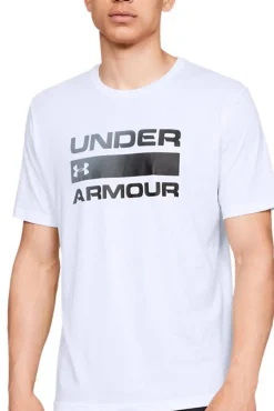Under Armour Camiseta Manga Corta Team Issue Blanco