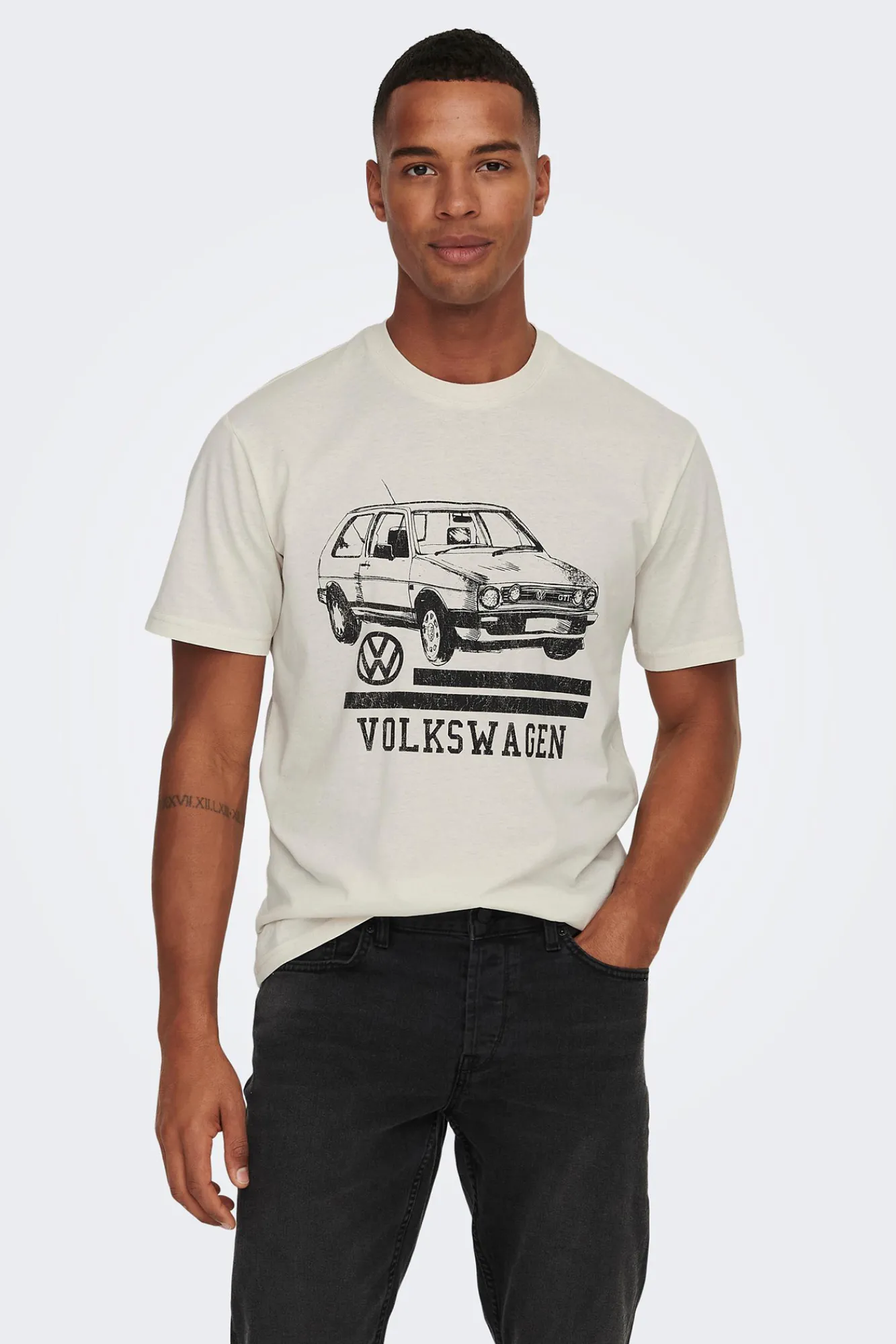Only & Sons Camiseta Manga Corta Volkswagen Blanco Best