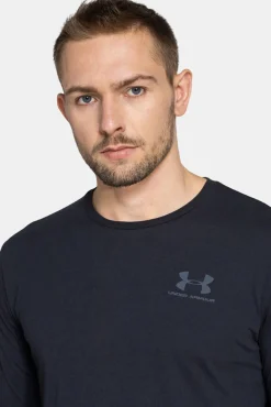 Under Armour Camiseta Manga Larga Left Chest Negro Clearance