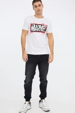 Inside Camiseta Marvel Estampado Fondo Blanco Discount