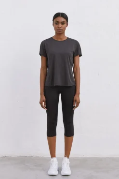 Dash and Stars Camiseta Negra Ultraligera Negro Sale