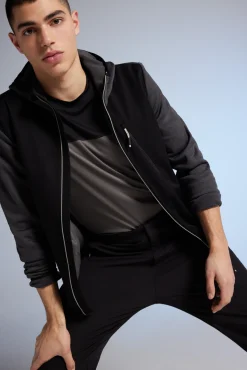 * Camiseta Oudoor Manga Larga Negro Hot