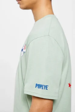 * Camiseta Popeye Verde Best