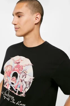* Camiseta Queen Negro Sale