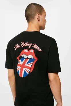 * Camiseta Rolling Stones Negro