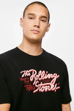 * Camiseta Rolling Stones Negro