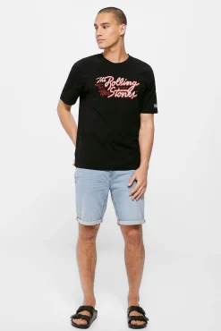 * Camiseta Rolling Stones Negro
