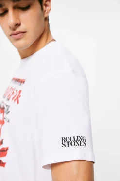 * Camiseta Rolling Stones Blanco Sale