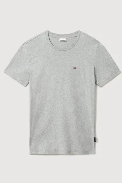 Napapijri Camiseta Salis C Ss Manga Corta Gris Hot