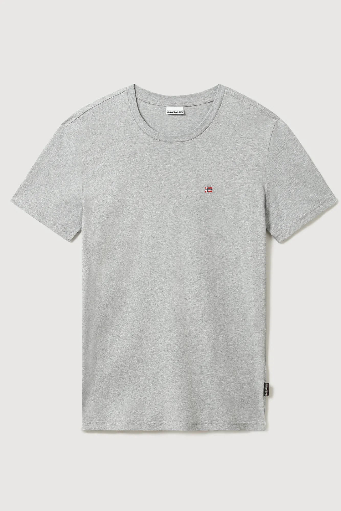 Napapijri Camiseta Salis C Ss Manga Corta Gris Hot