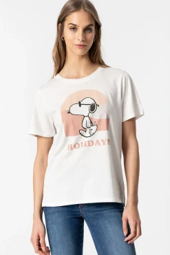 Tiffosi Camiseta Snoopy Peanuts™ Blanco Discount