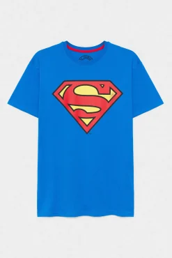 Inside Camiseta Superman Dc Comics Estampado Azul Sale