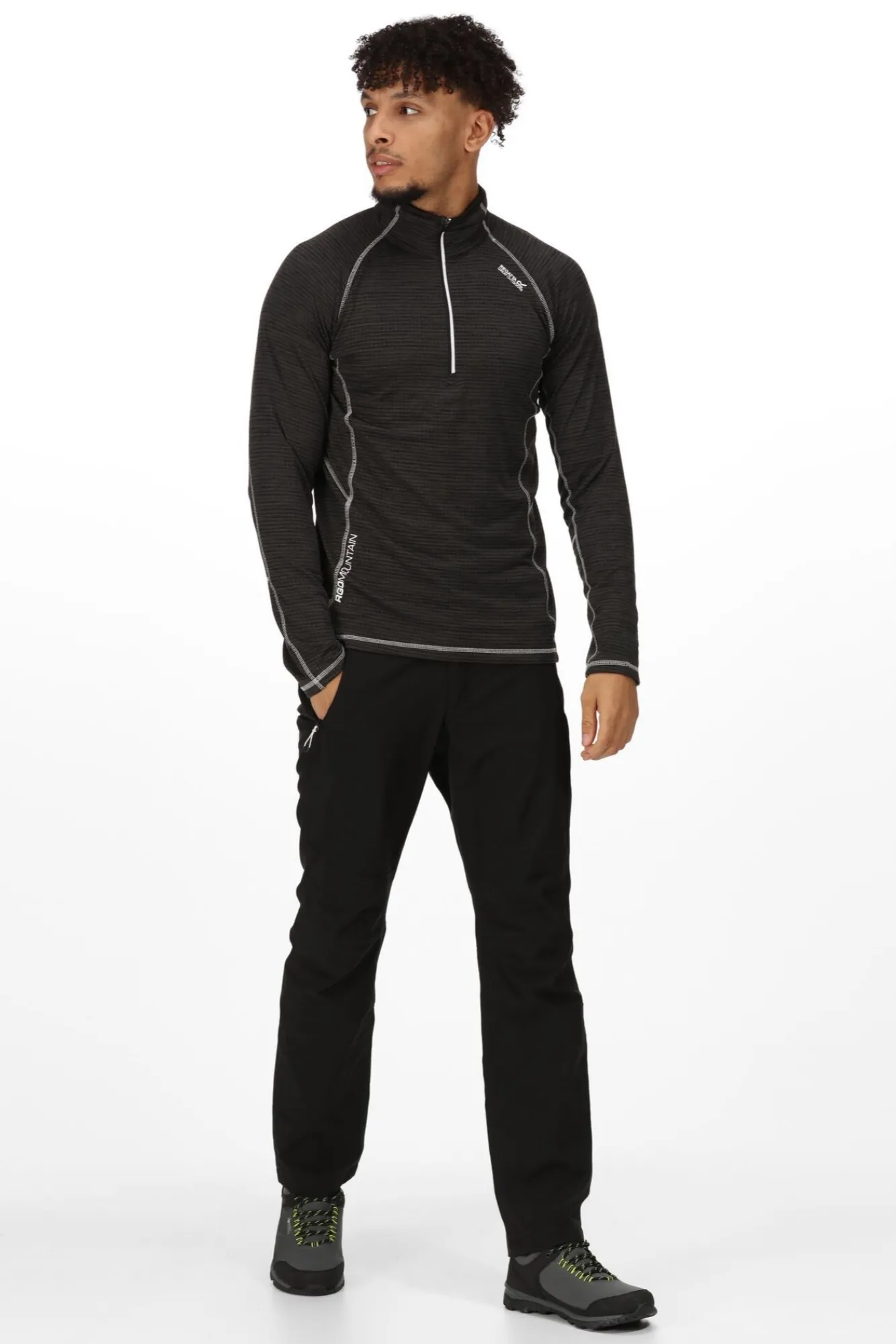 Regatta Camiseta Termica Yonder Negro Sale
