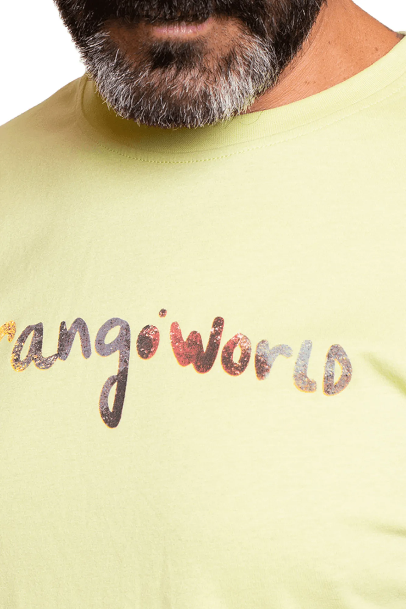 Trangoworld Camiseta Tierra Amarillo