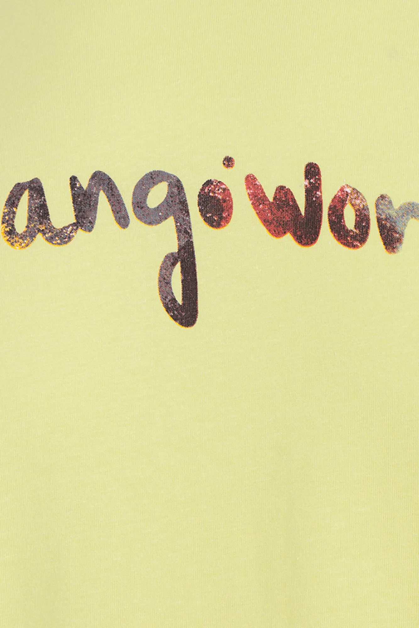 Trangoworld Camiseta Tierra Amarillo