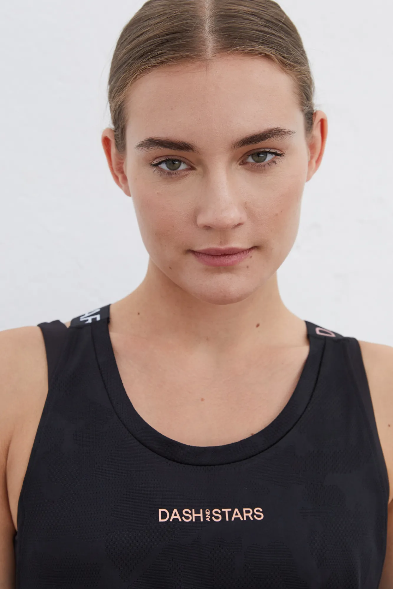 Dash and Stars Camiseta Tirantes Halter Negro Online