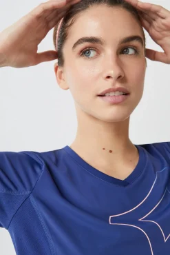 Dash and Stars Camiseta Transpirable Oscuro Azul Discount
