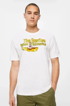 * Camiseta Yellow Submarine Marfil Hot