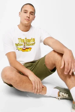 * Camiseta Yellow Submarine Marfil Hot