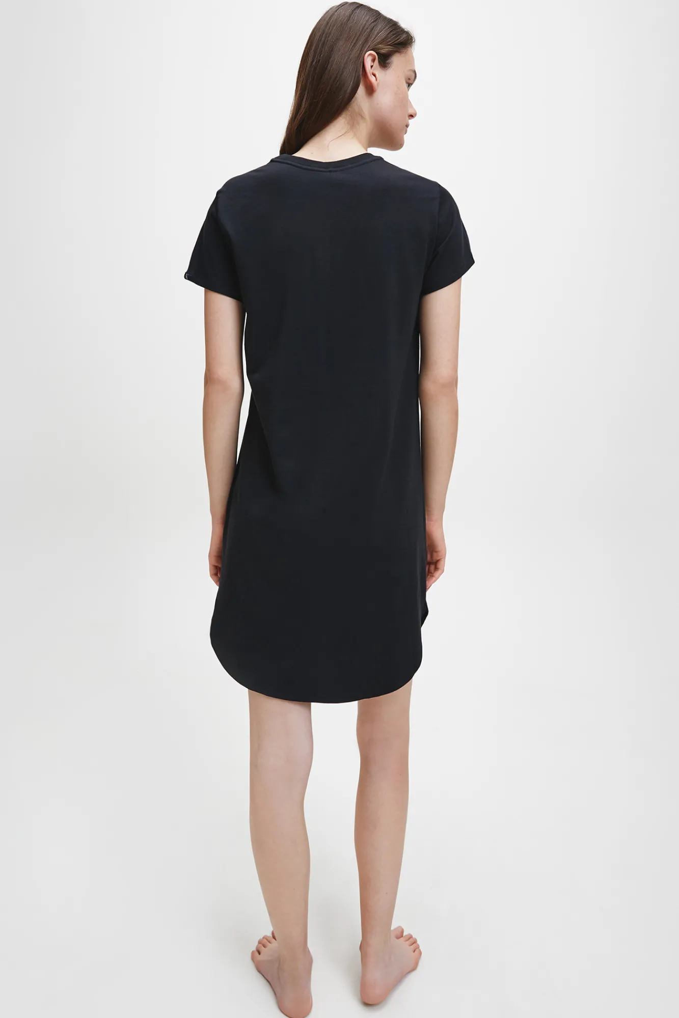 Calvin Klein Camison De Algodon Con Logotipo De Negro Online
