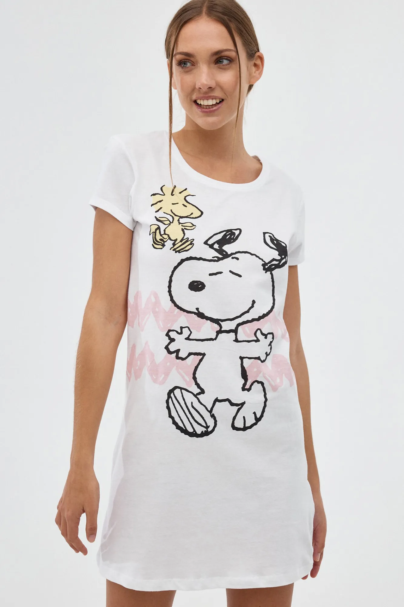 Inside Camison Snoopy Blanco Clearance