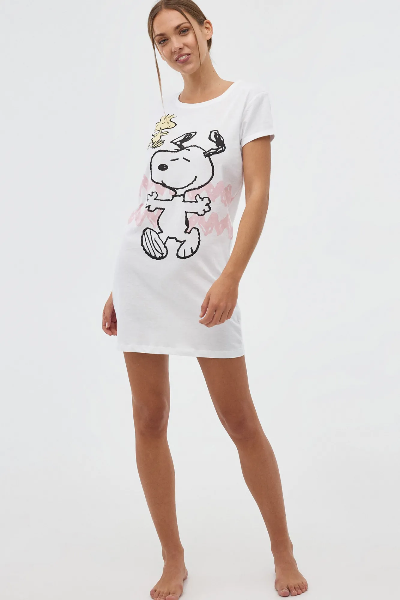 Inside Camison Snoopy Blanco Clearance