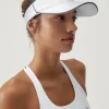 Born Living Yoga Caps Visor White Blanco New