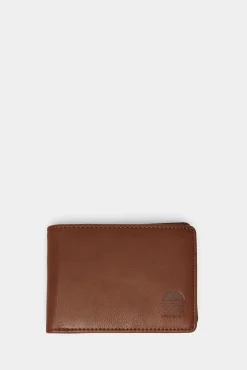 * Cartera Basica Efecto Piel Tostado Discount