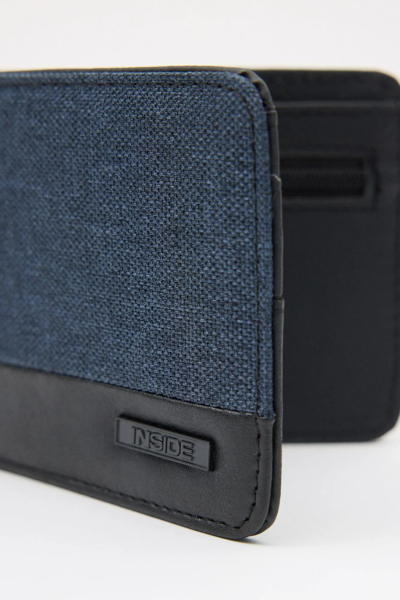 Inside Cartera Lona Azul Hombre Azul Oscuro Online