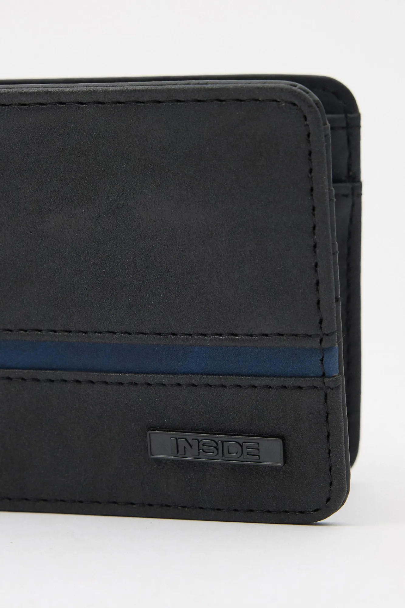 Inside Cartera Negra Hombre Negro