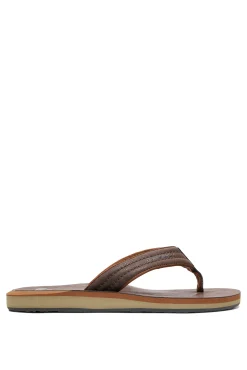 Quiksilver Carver Nubuck - Sandalias Para Hombre Marron Oscuro Clearance