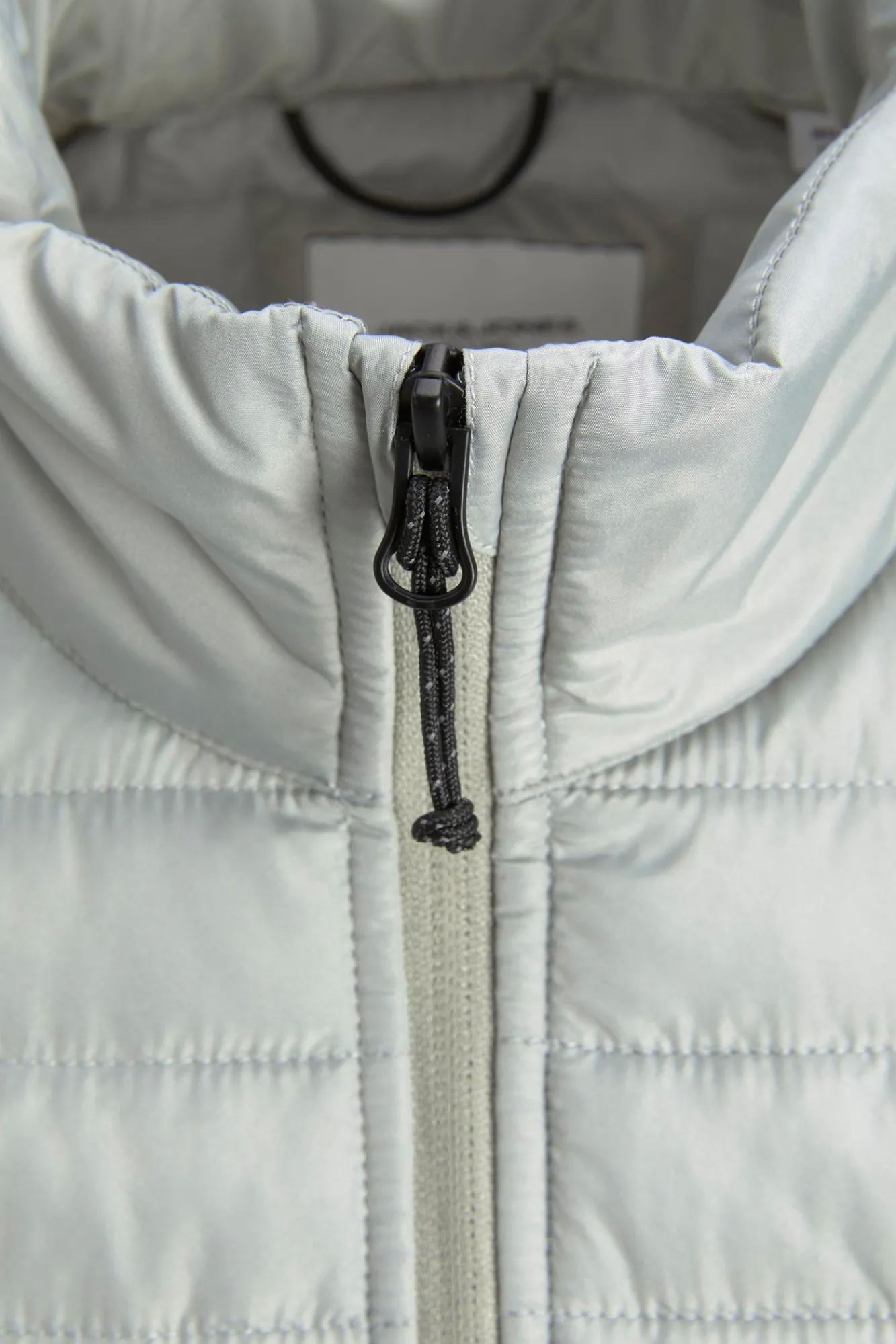 Jack & Jones Chaleco Acolchado Gris Medio Best