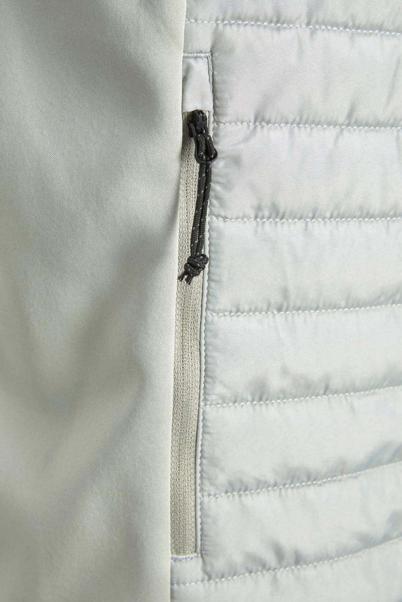 Jack & Jones Chaleco Acolchado Gris Medio Best