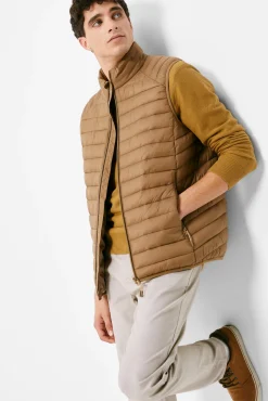 * Chaleco Acolchado Beige Hot