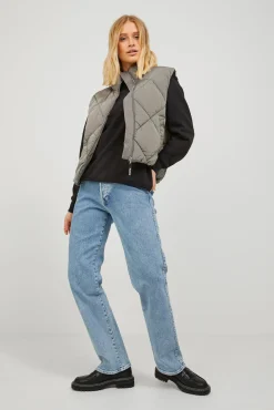Jack & Jones Chaleco Acolchado Marron Medio Online