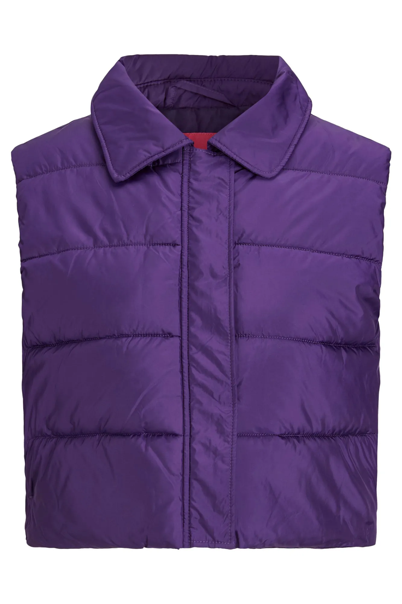 Jack & Jones Chaleco Acolchado Morado Best
