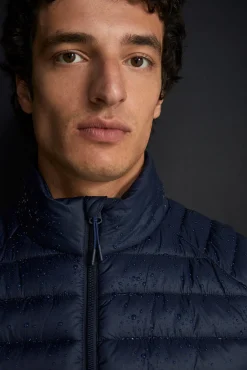 * Chaleco Acolchado Azul Oscuro Discount