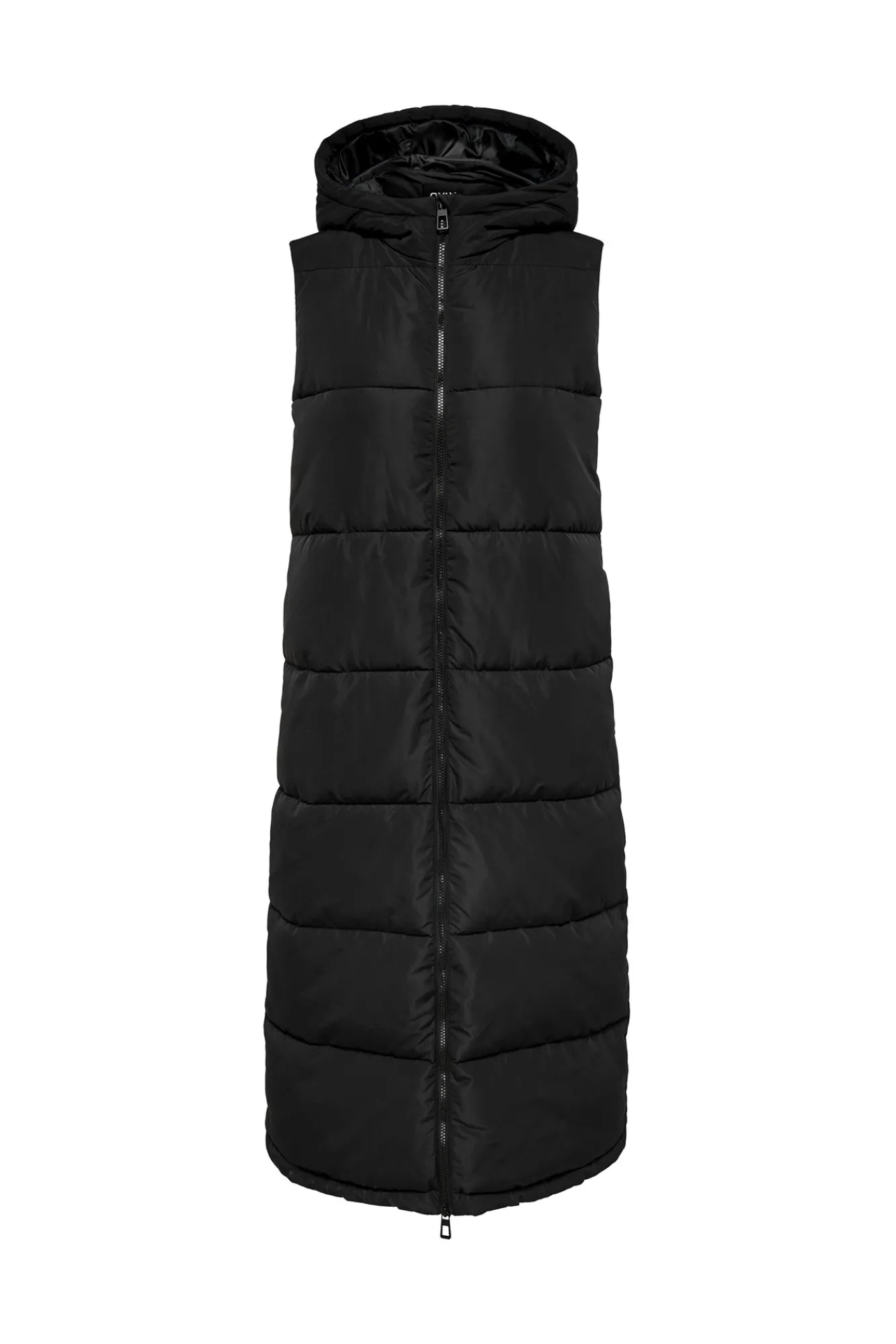 Only Chaleco Acolchado Con Capucha Negro Hot