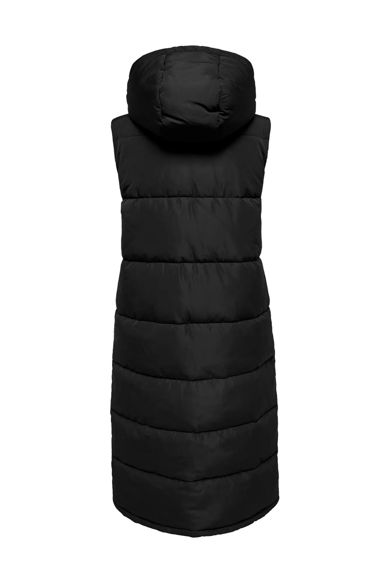 Only Chaleco Acolchado Con Capucha Negro Hot