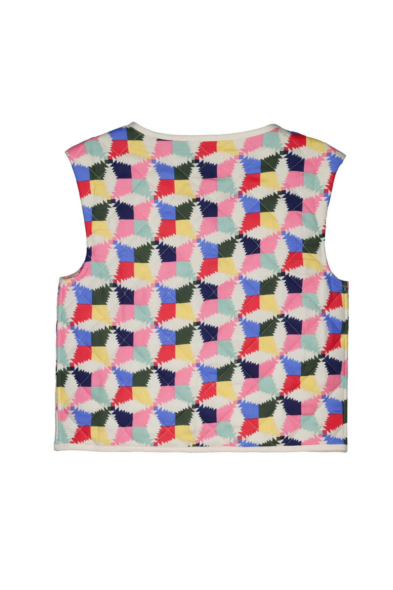 * Chaleco Acolchado Multicolor Rosa Sale
