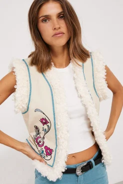 High Spirits Chaleco Avec Vous Marron Clearance