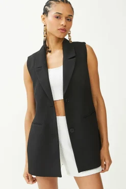 Pimkie Chaleco Blazer Negro Best