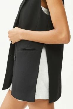Pimkie Chaleco Blazer Negro Best