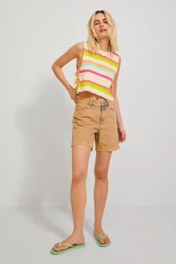 Jack & Jones Chaleco Con Cuello Redondo Blanco Sale