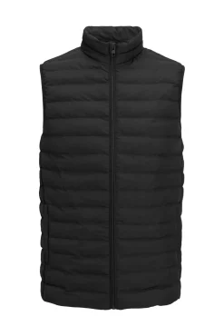 Jack & Jones Chaleco Puffer Negro Discount